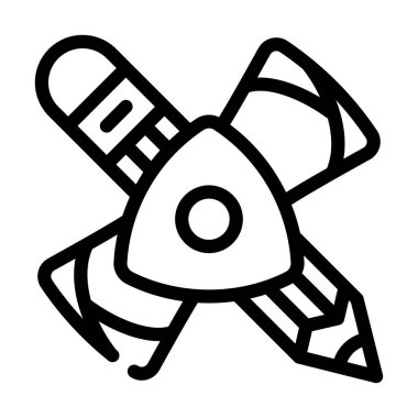 Çizim çizimi için tebeşir, sabun ve kalem çizim çizimi