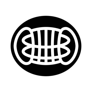 reaktör varsayımsal yapı sembolü vektör illüstrasyonu