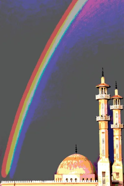 イラスト 抽象的 カード デザイン テクスチャ はがきとして使用されるモスクの素晴らしい 素敵な カラフルな — ストック写真