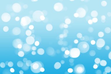 Beautiful light Abstract bokeh soft blue background