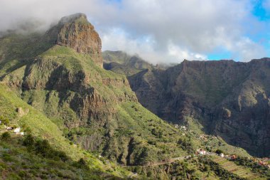 Teide çevresindeki manzara - İspanya 'nın en yüksek dağı