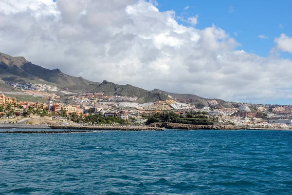 Vista Sobre Playa Costa Adeje Tenerife — Foto de Stock