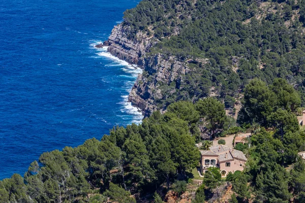 Scenic View Coast Northern Mallorca Bayalbufar Andratx — Stock Photo, Image