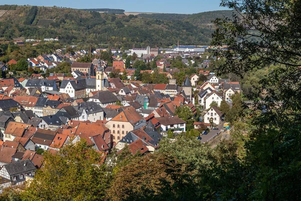 Widok Punktu Widokowego Juche Miasto Meisenheim Niemcy — Zdjęcie stockowe