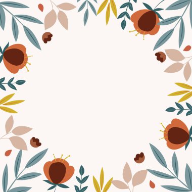 Vektör arka plan tropikal yaprak ile