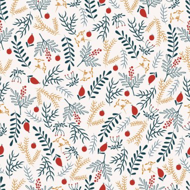 Kusursuz bir Noel deseni. Tatil arkaplanı