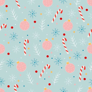 Kusursuz bir Noel deseni. Tatil arkaplanı