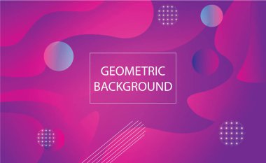 Geometrik arkaplan, modaya uygun bir bileşim ile