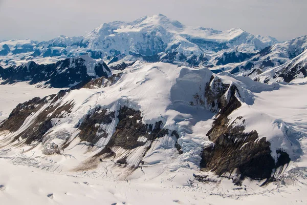 Mt. Logan - Canadas højeste bjerg - Stock-foto