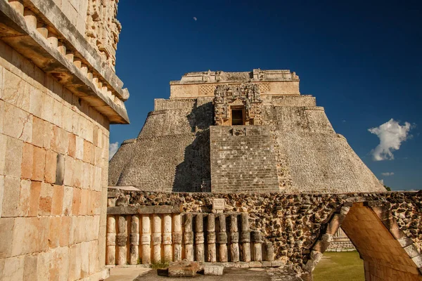 Ένα από τα πιο δημοφιλή μεξικάνικα ερείπια Φωτογραφία Αρχείου