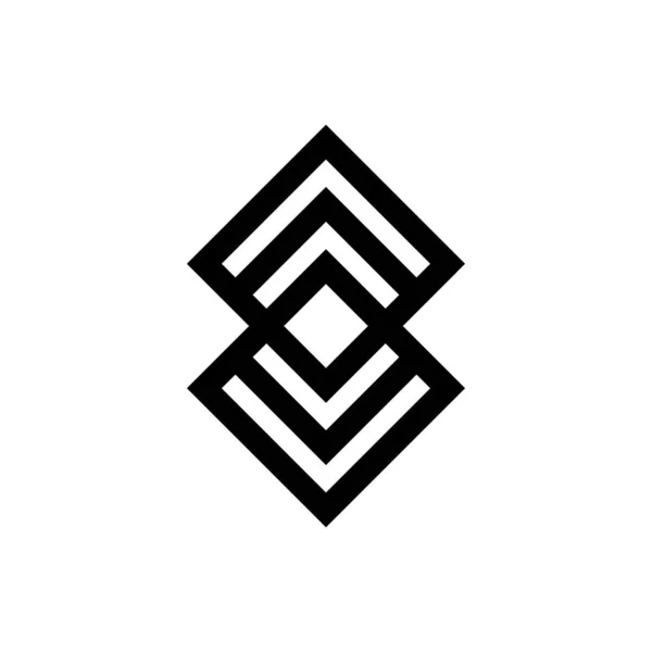 Абстрактный Логотип Минималистичный Дизайн Логотипа Творческий Логотип Красивый Простой Элемент — стоковый вектор