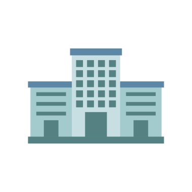 Yapılandırma simgesi vektörü, iş yeri, düz tasarım.