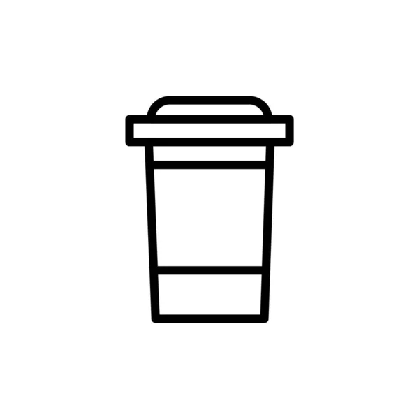 Drink Line Icon Vector Illustration — Stock Vector
