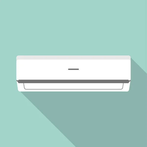 Klimaanlage Flaches Design Symbol Vektorillustration — Stockvektor
