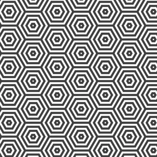 Motif Géométrique Moderne Hexagonal Vecteur — Image vectorielle