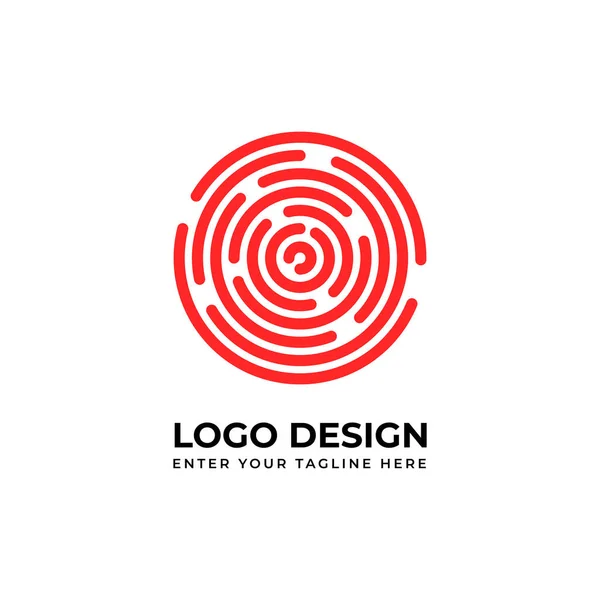 Imagen Vectorial Logotipo Abstracto Creativo Para Negocios — Archivo Imágenes Vectoriales