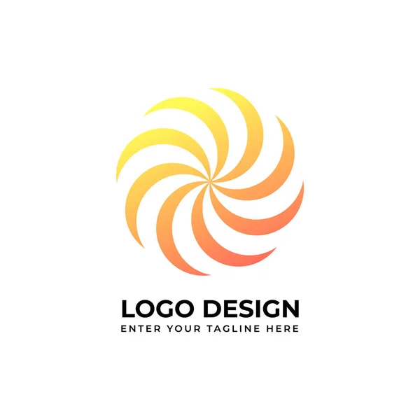 Için Şirket Logo Vektör Resmi — Stok Vektör