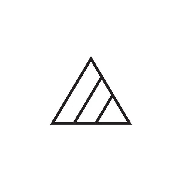 Значок Вектора Треугольника Начала Вашего Бизнеса — стоковый вектор