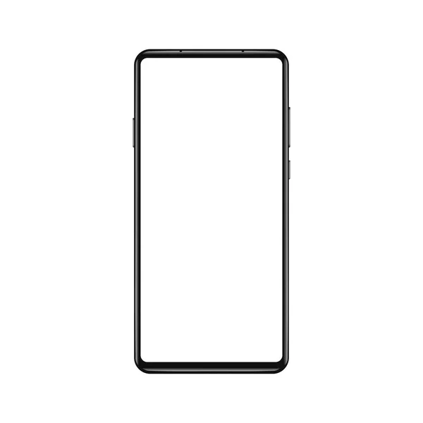 Smartphone Mockup Ilustrație Vectorială Eps — Vector de stoc