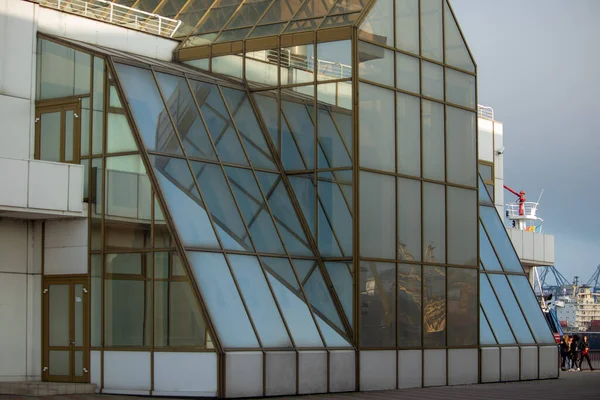 Fachada Vidrio Del Edificio — Foto de Stock