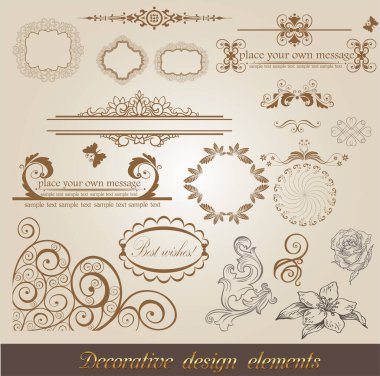 Vintage Design EPS tırmanma koleksiyonu V5, zarif tasarım, vintage model, vektör, eps, Davetiyeler, Baskılar, El Sanatları için klasik dekorasyon
