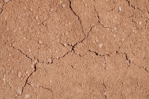 Dried Clay Cracks Texture — Stock Photo, Image