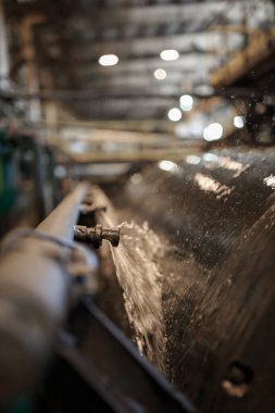 Manyetik ayırıcı enjektörleri çalışıyor