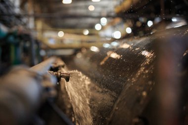 Manyetik ayırıcı enjektörleri çalışıyor