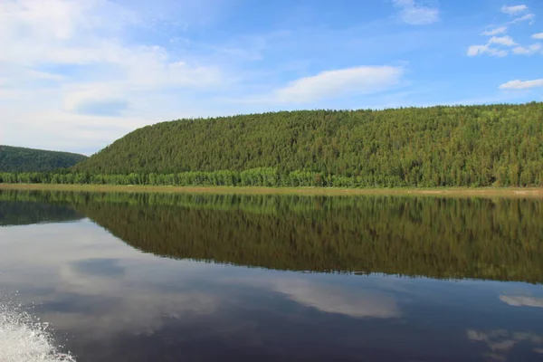 Olekma Ein Fluss Transbaikalen Gebiet Der Amur Region Und Jakutien — Stockfoto