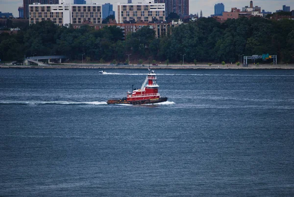 Old Tug Boat in New York Harbor