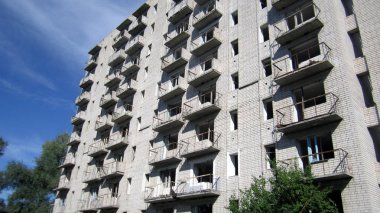 Ukrayna 'da terk edilmiş bir yörünge köyü