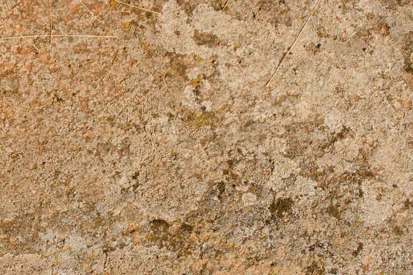 Granite texture with stains, horizontal background on a summer day — Stock Photo, Image