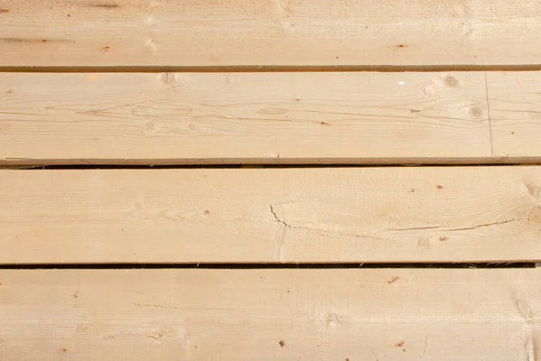 Verse houten achtergrond. Licht gekleurde houten planken, nieuwe, vlakke lay. — Stockfoto