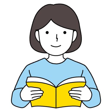 Bu deftere bir şeyler yazmaya çalışan bir kızın çizimi.