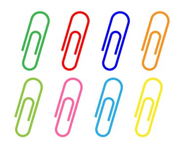 Renklendirme klip kümesi / vektörü