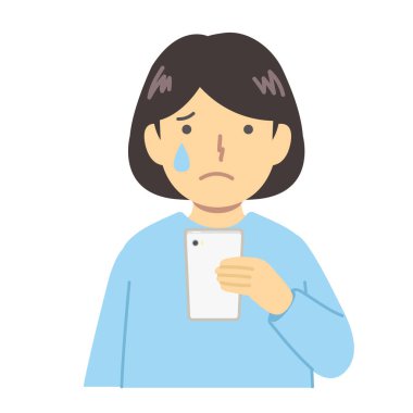 Açık mavi elbiseli kız / gözyaşı