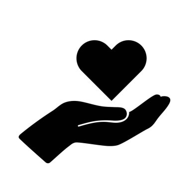 Kalp illüstrasyon simgesi malzeme / vektör