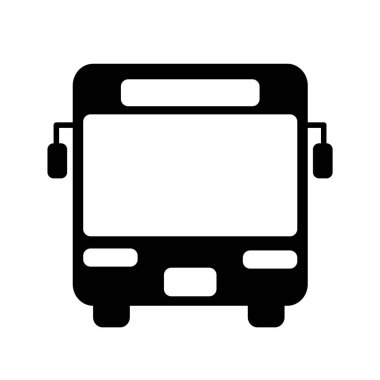 Bus simgesi resimleme materyali / vektörü