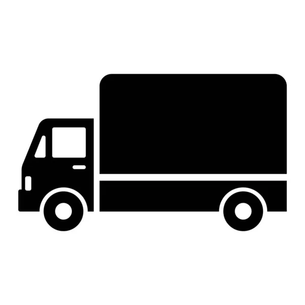 Caminhão Ícone Ilustração Material Vetor —  Vetores de Stock