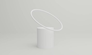 Dairesel soyut 3DCG resim arkaplanı