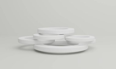 Dairesel soyut 3DCG resim arkaplanı