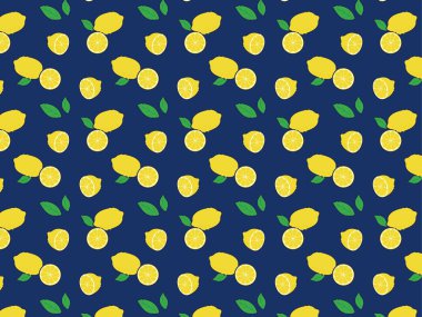 Lemon arkaplan illüstrasyon materyali / vektörü