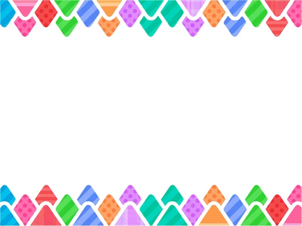 Triangle Coloré Fond Matériel Illustration — Image vectorielle