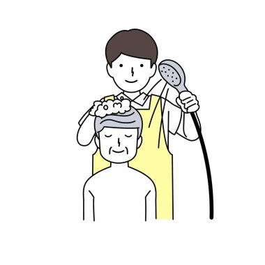 Bakım: Banyo yardımı: Yaşlılar