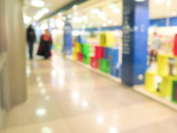 Розмиті Зображення Магазину Одягу Супермаркетів Фон Гіпермаркету Магазин Вікнами Покупка — стокове фото