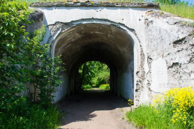 Parktaki eski tünel.