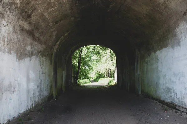 Ancien Tunnel Dans Parc — Photo