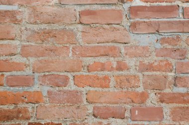 Tuğla eski koyu kırmızı duvar arkaplanı