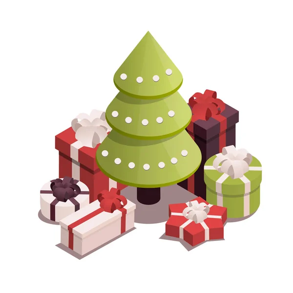 Presents for Christmas. — Stock Vector