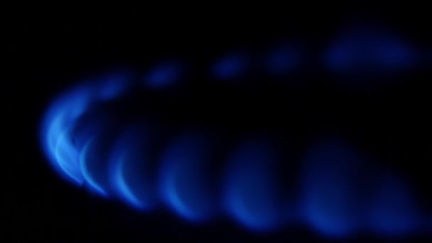 Video Der Blauen Flamme — Stockvideo